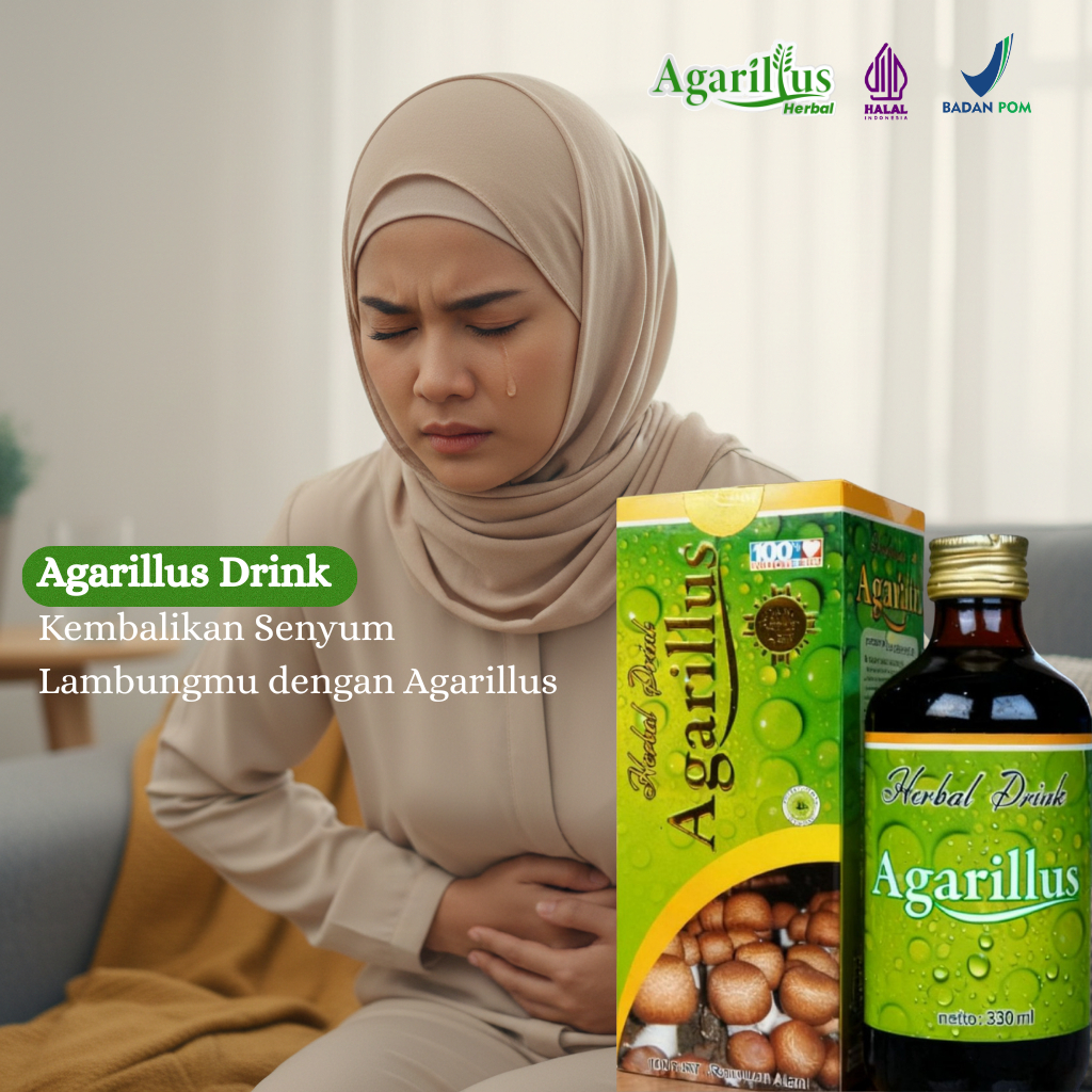 Agarillus Drink Probiotic Herbal – Minuman Herbal untuk Pencernaan & Imun