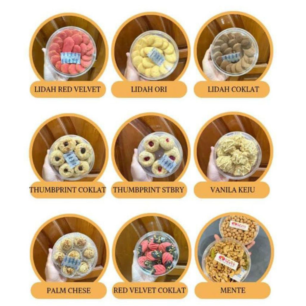 KUE KERING LEBARAN HOMEMADE PREMIUM & FRESH NASTAR KASTENGEL PUTRI SALJU DLL 250 Gram