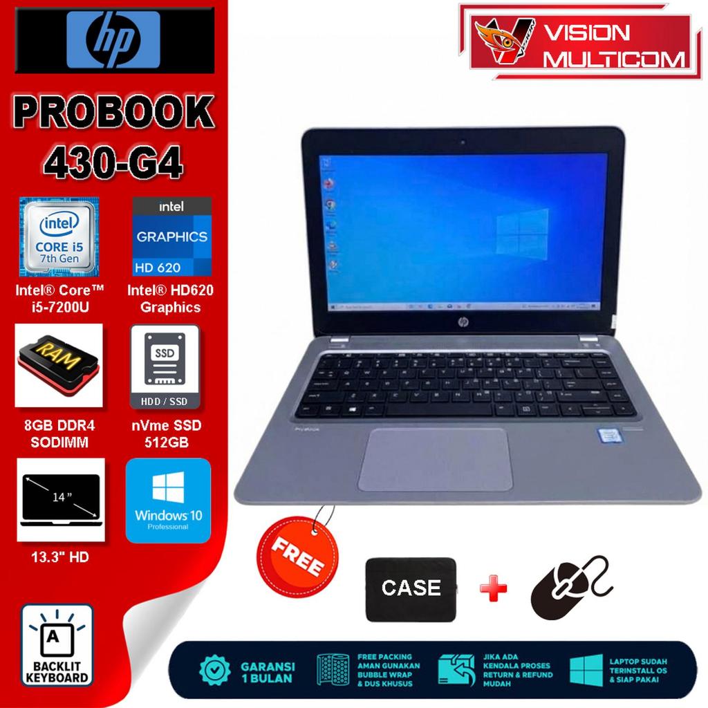 Laptop HP PROBOOK 430 G3 Core i5-6200U | 8GB / nVme 256GB | 13.3" HD Backlight