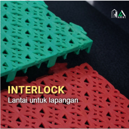 Lantai matras olahraga interlock