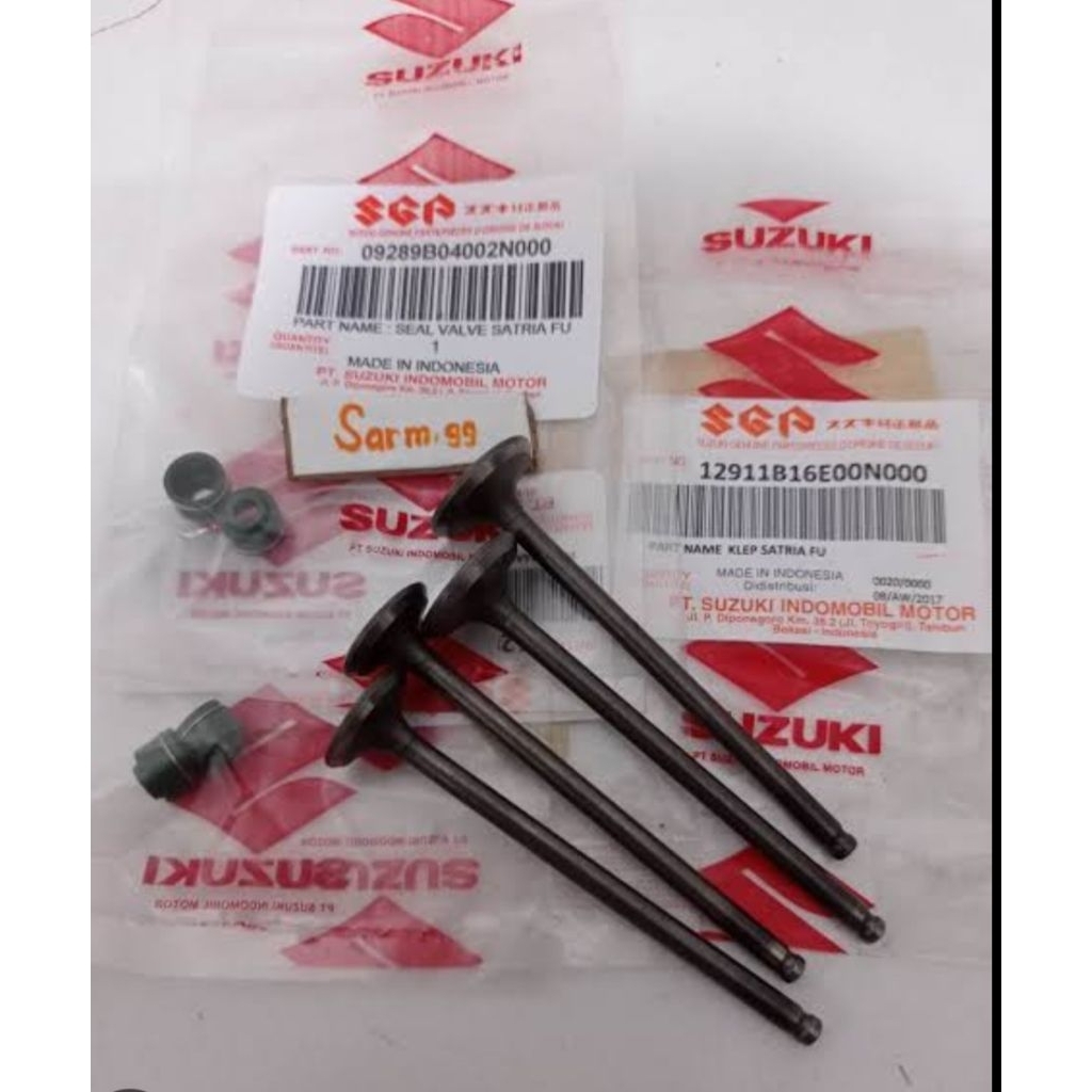 KLEP SET SATRIA FU PAYUNG KLEP SATRIA FU 150