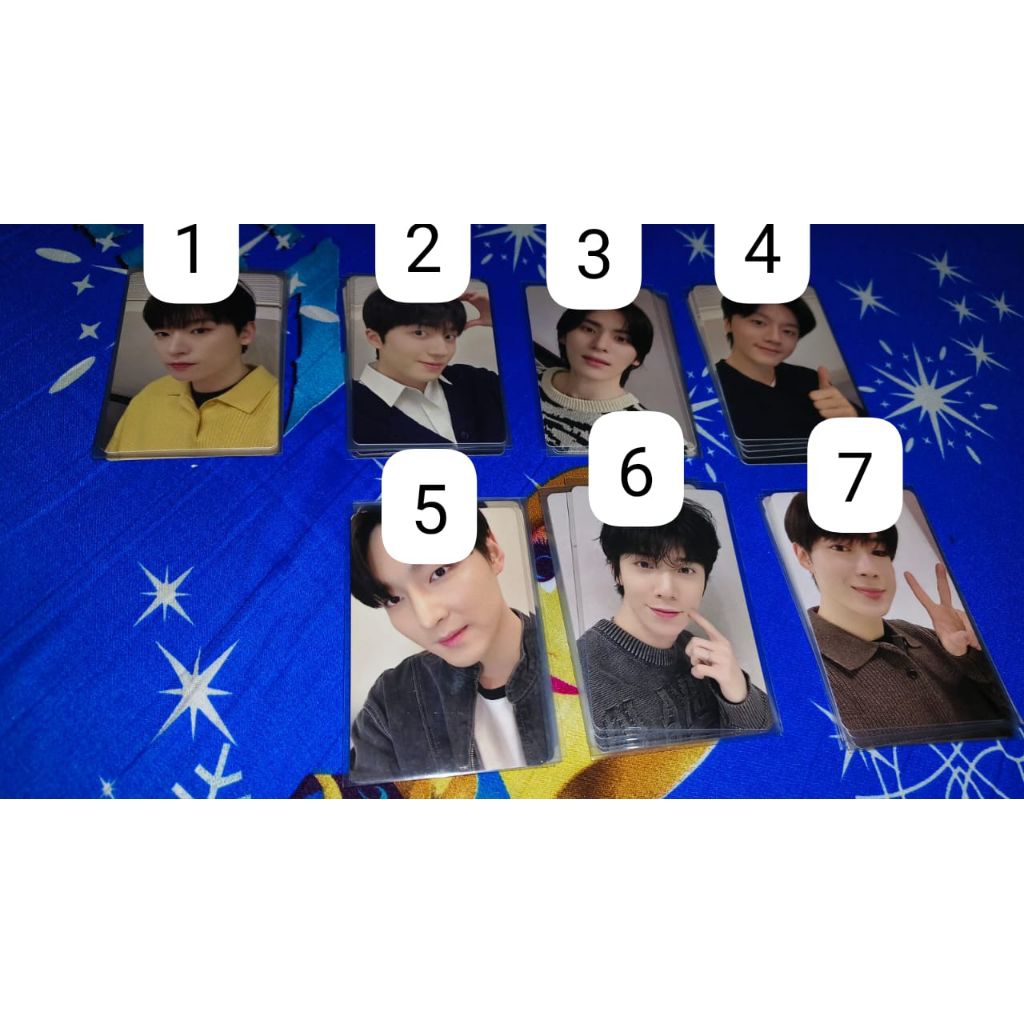 PHOTOCARD POCA SF9 SEQUENCE POB YZY YIZHIYU WITHFANS OFFICIAL