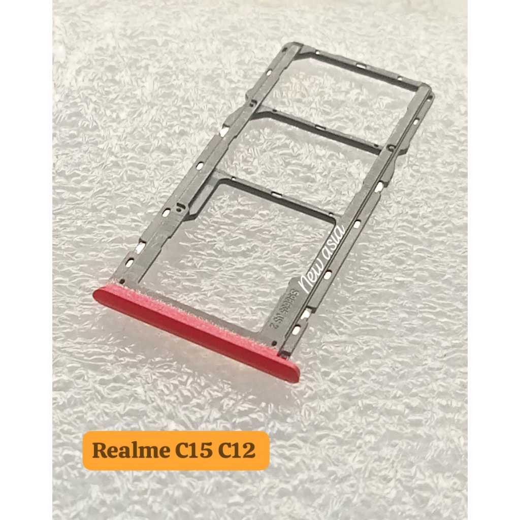 Realme C12 C15 C11 C31 Sim Card Simtray - Simlock - Sim Tray - Slot Sim - Sim Lock Tempat Kartu   La