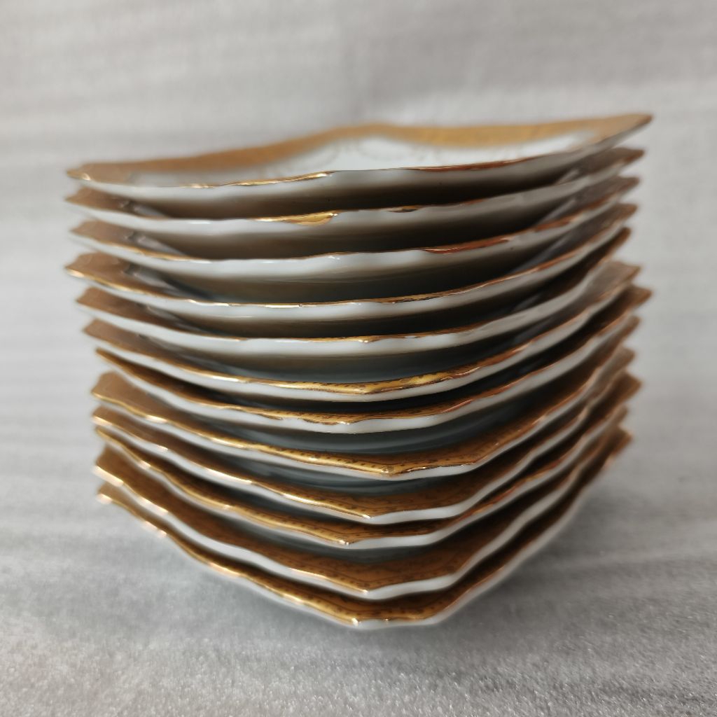 Preloved Lepek Vicenza Padi, Piring Kue, Piring Kecil