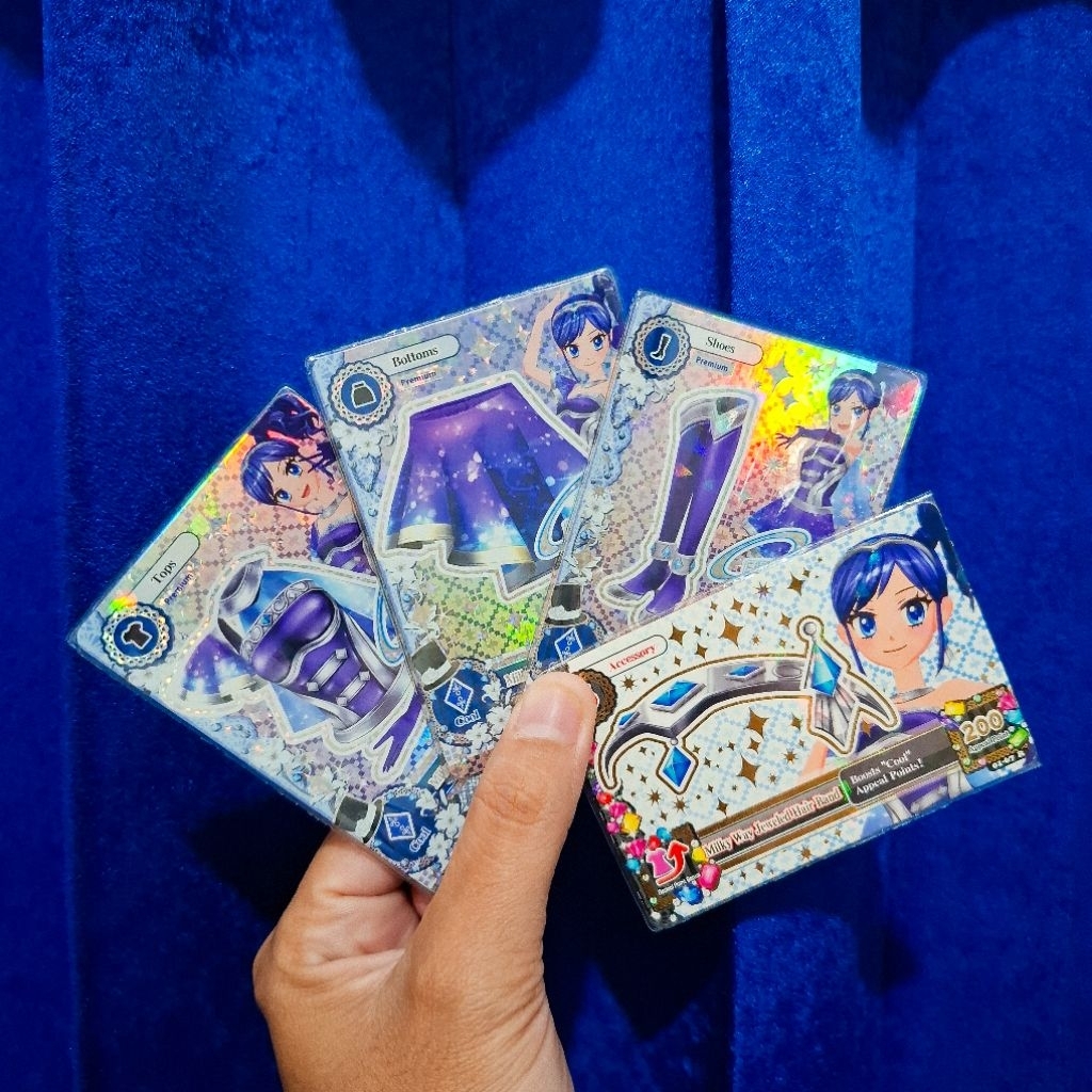 Kartu Aikatsu Premium Milky Way Fullset 100% Original Official Indonesia