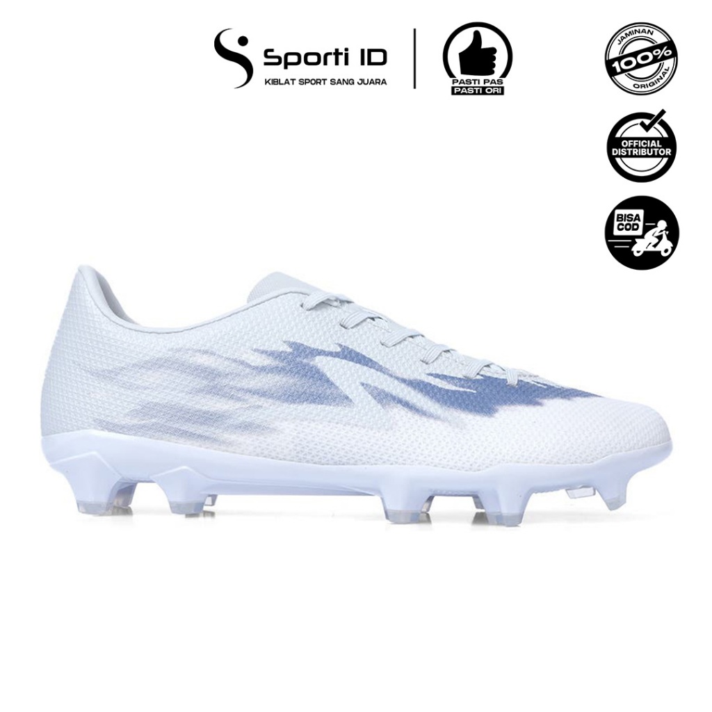 Sepatu Bola Specs Accelerator Alpha Fury Pro FG - Glacier Gray SPE1010374 Original | Specs Fury