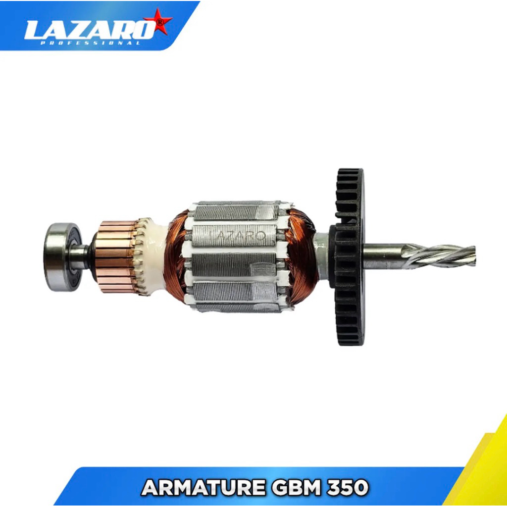 LAZARO armature rotor angker armacure gbm350 gbm 350