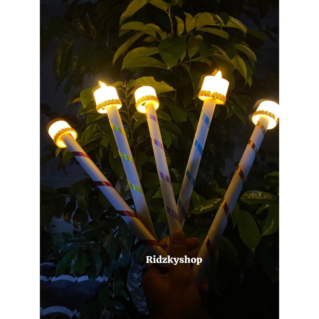 Lampu obor elektrik || obor oncor || obor pawai || TERBARU