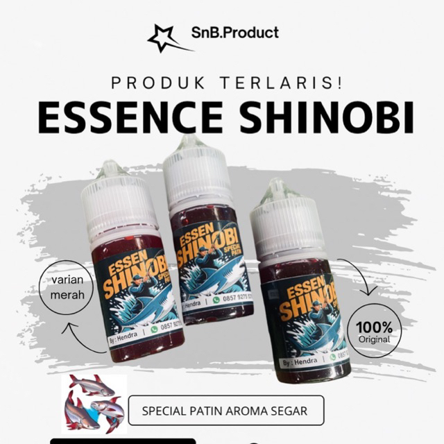 ESSEN SHINOBI SPECIAL PATIN (Merah)