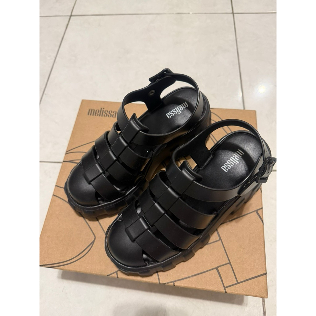 preloved MELISSA wedges wanita sepatu sandal wanita sepatu hak