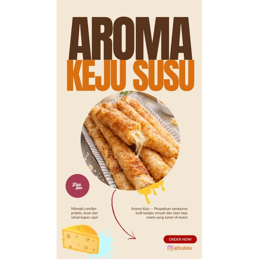 Aroma Keju / Coklat
