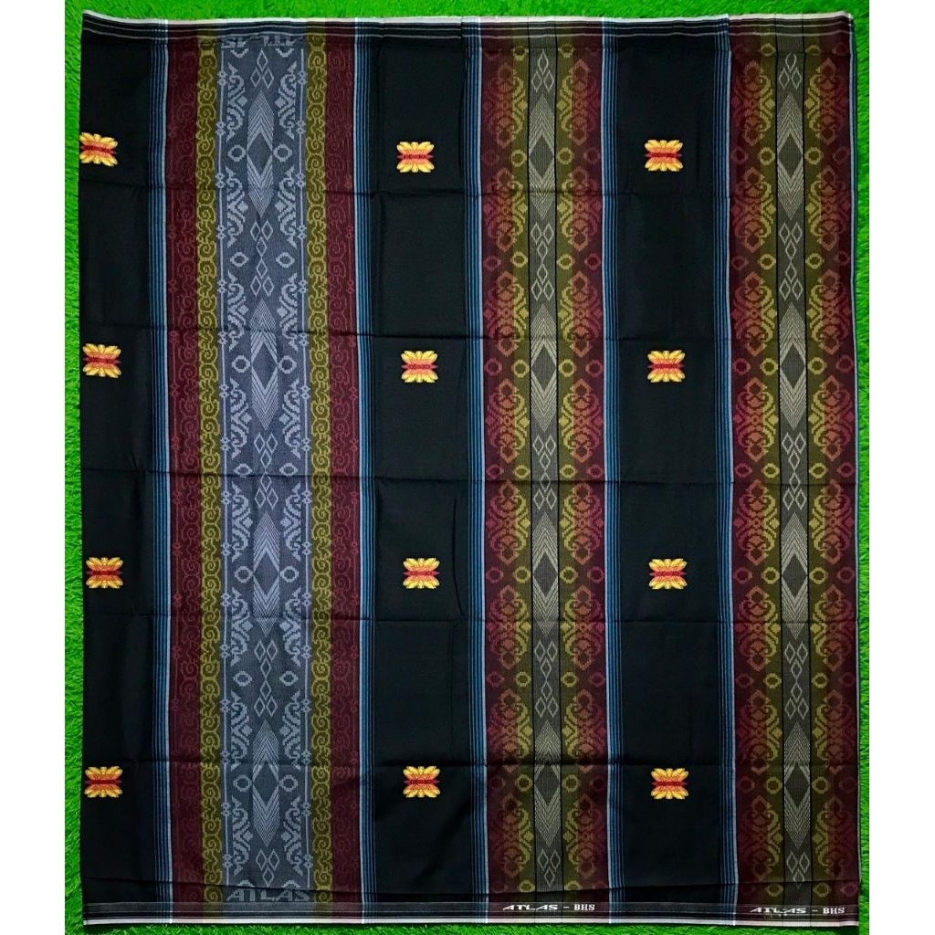 Sarung ATLAS UNIVERSAL 690 Motif Songket Jacquard GOLD
