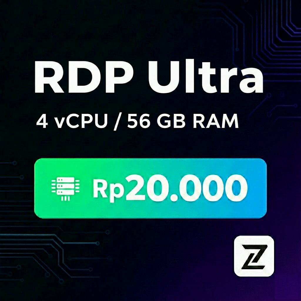 RDP Windows Murah 24 Jam Online Untuk Bot Live Youtube / Streaming / Trading