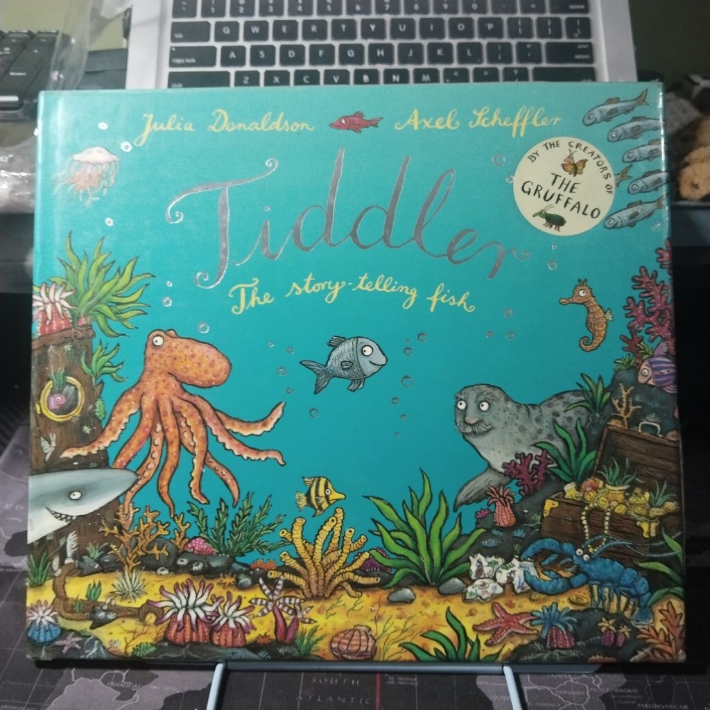 Buku cerita anak TIDDLER The Story-telling Fish by Julia Donaldson & Axel Scheffler