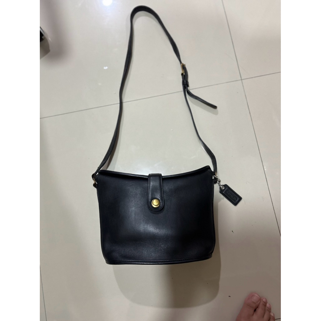 tas Coach kulit tunggal