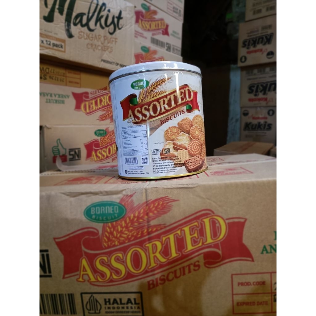 BORNEO ASSORTED BISKUIT 300gr