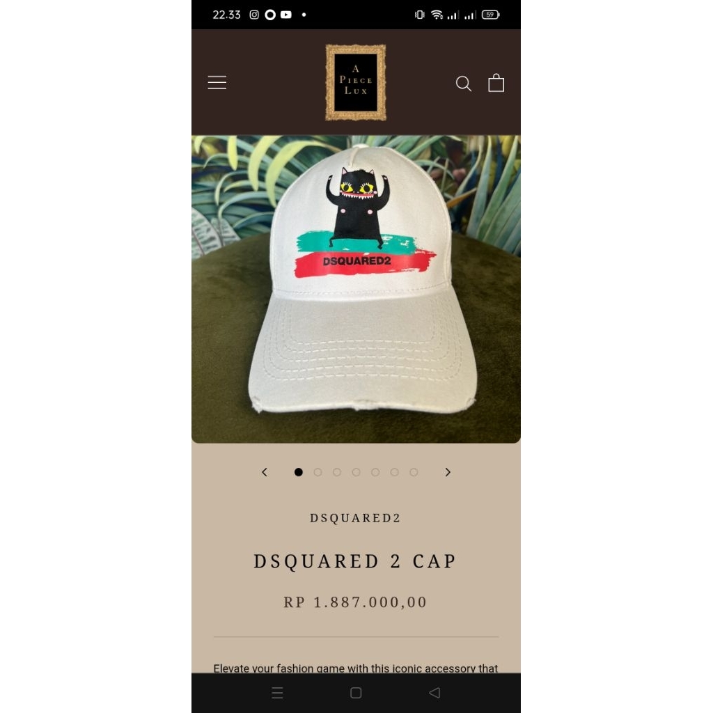 topi dsquared A Twice luxury