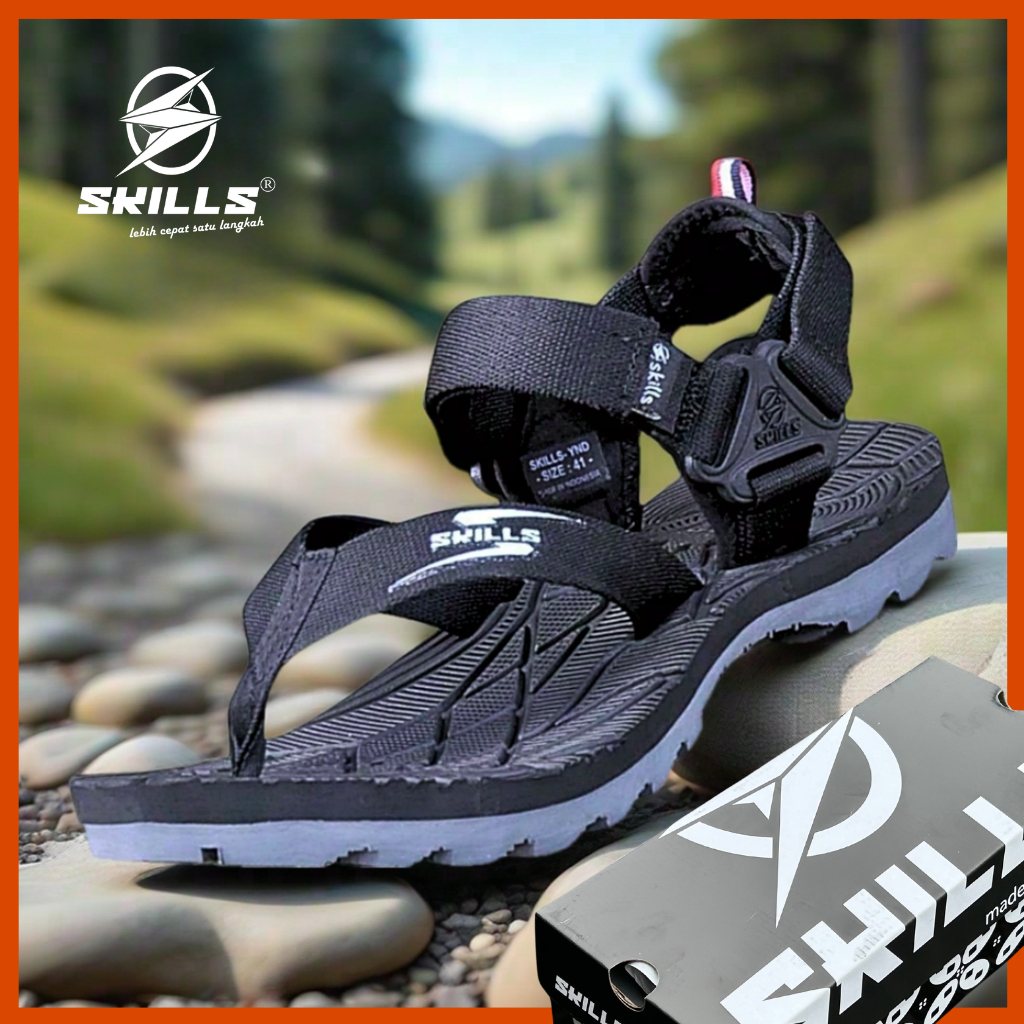 SKILLS Barqun Sandal Pria Adventure Rinjani Anti slip