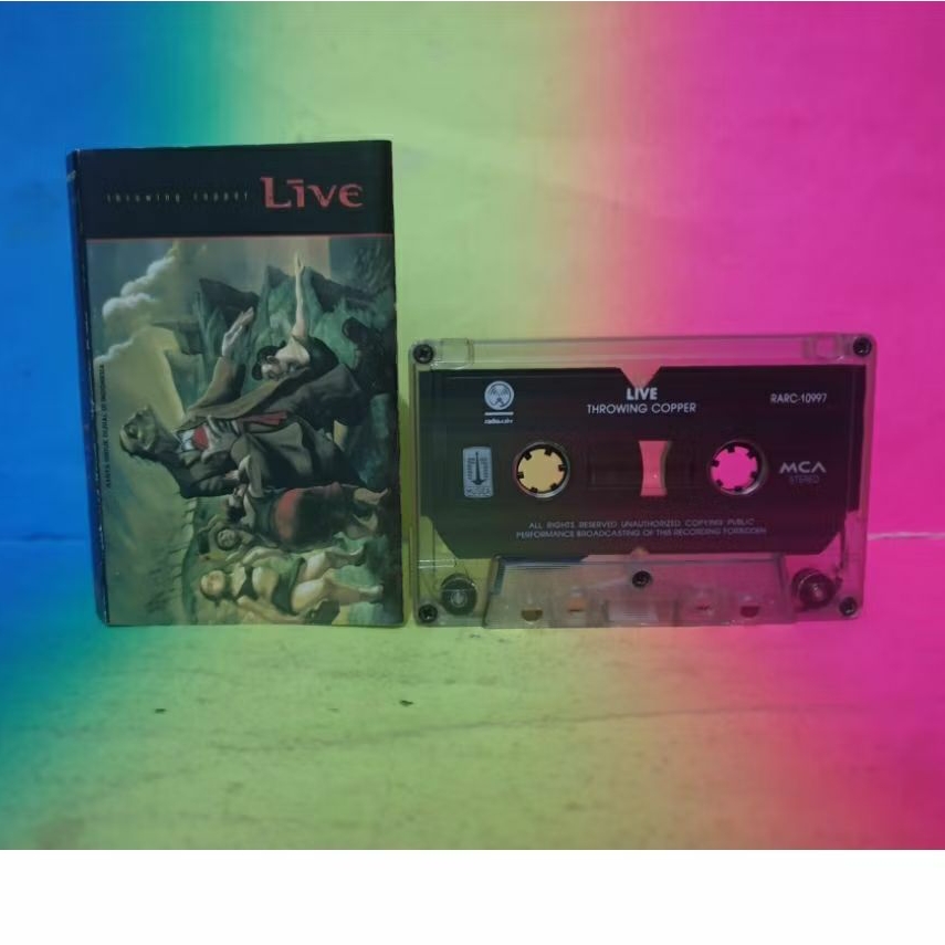kaset LIVE throwing copper BAGUS mulus MURAH