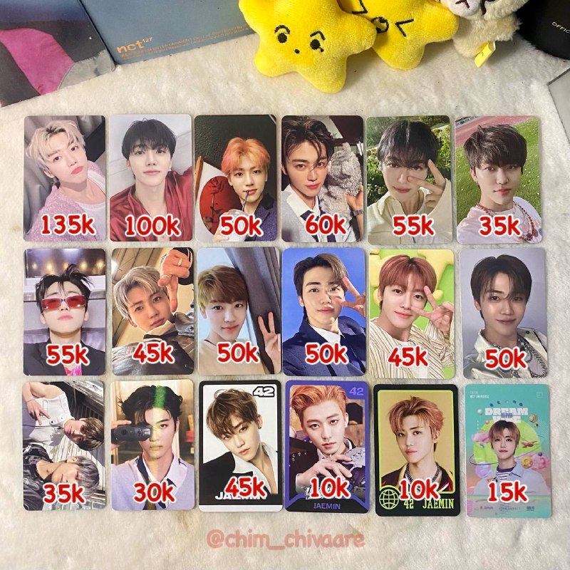 [READY STOCK] PHOTOCARD OFFICIAL JAEMIN NCT DREAM BOTH SIDE DREAM()SCAPE WE GO UP