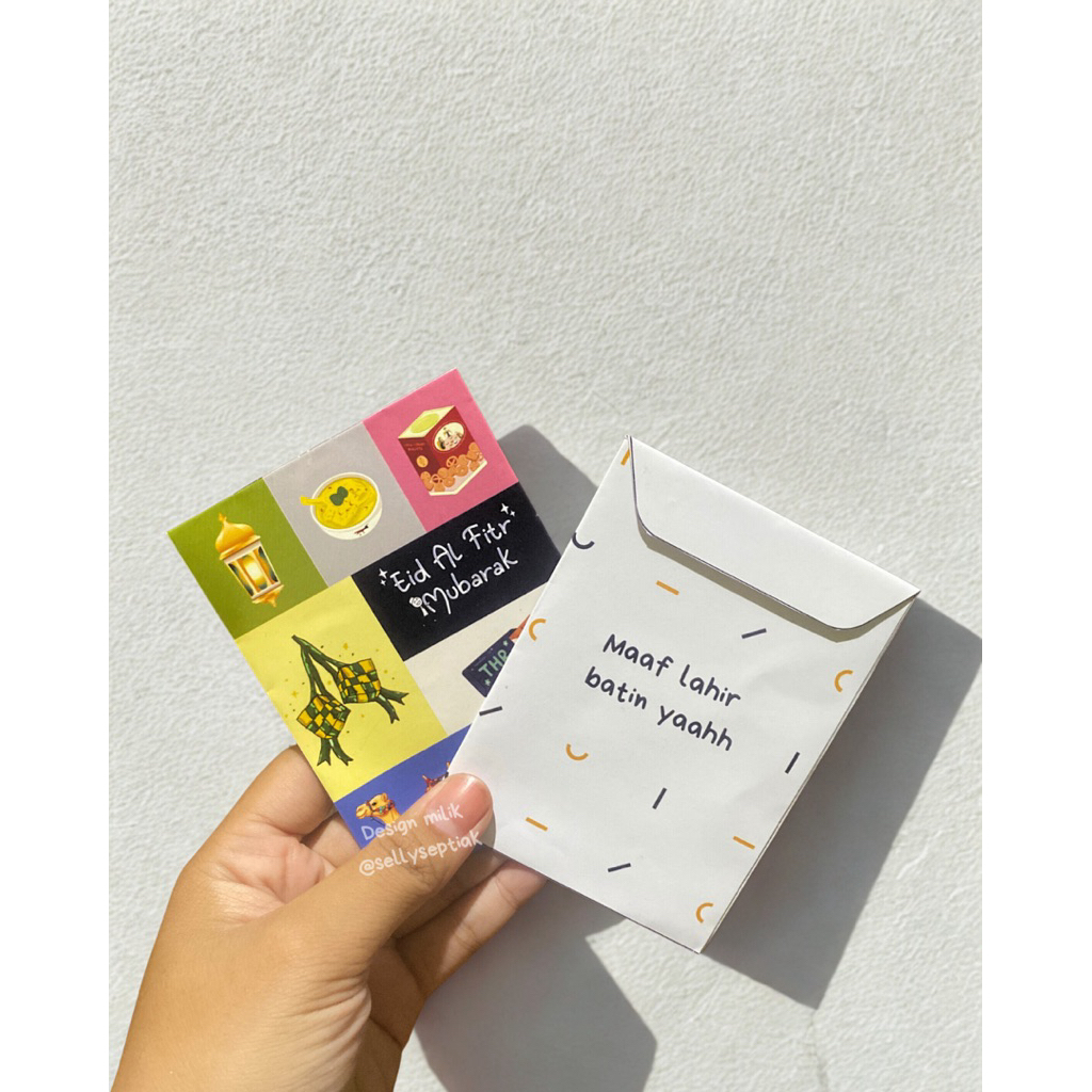 Amplop Lebaran Custom Unik