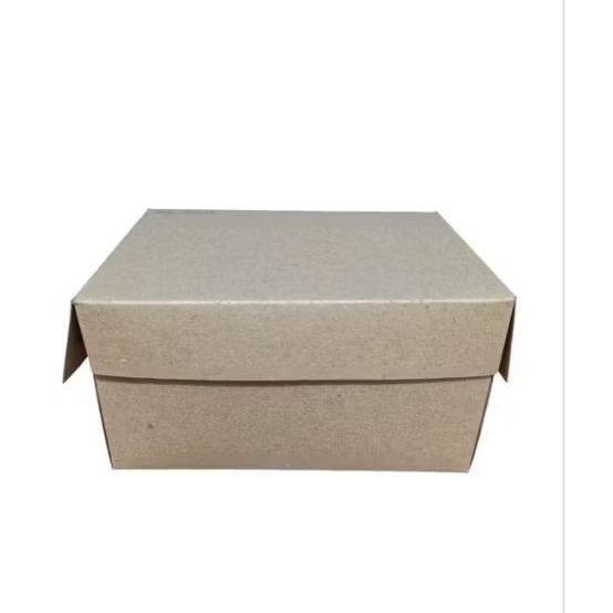 Dus Snack Kotak Kraft Coklat Aqua