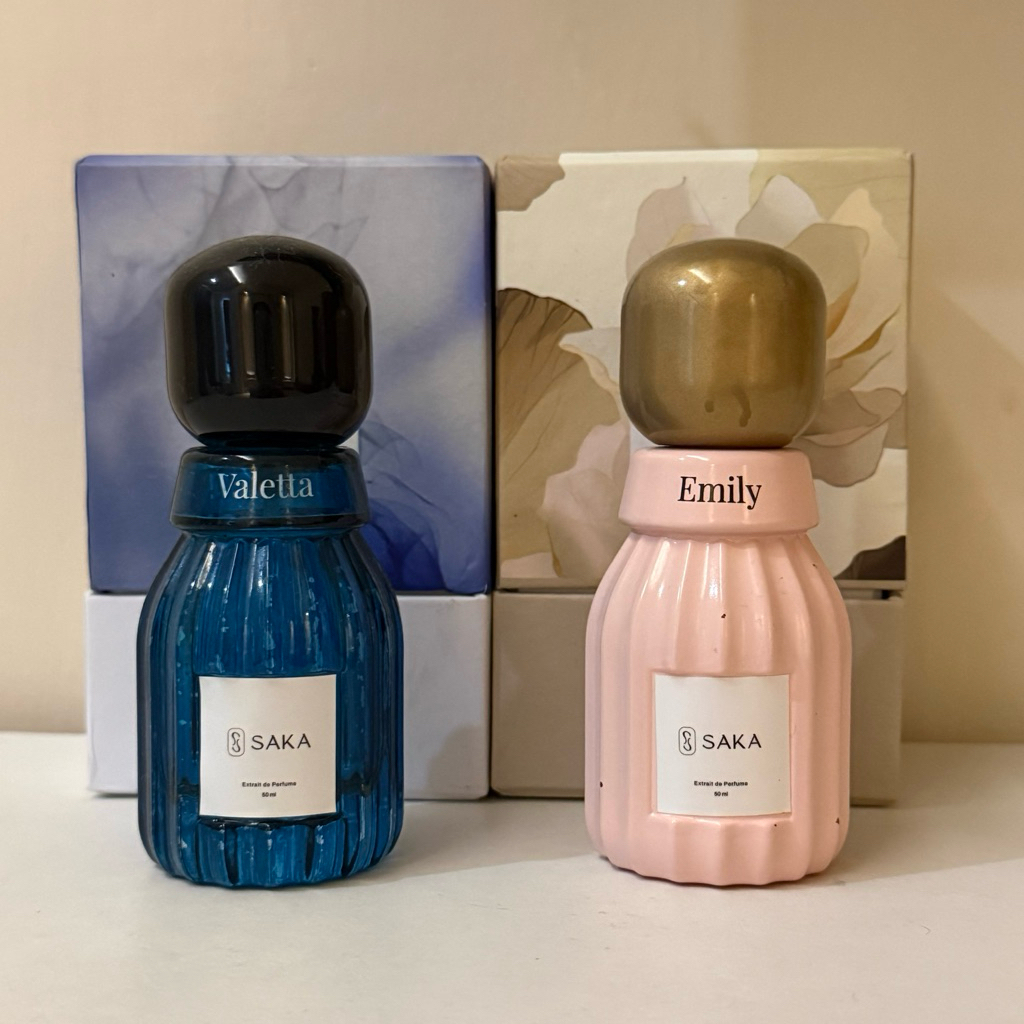 Botol Parfum Saka local brand kosong preloved botol parfum