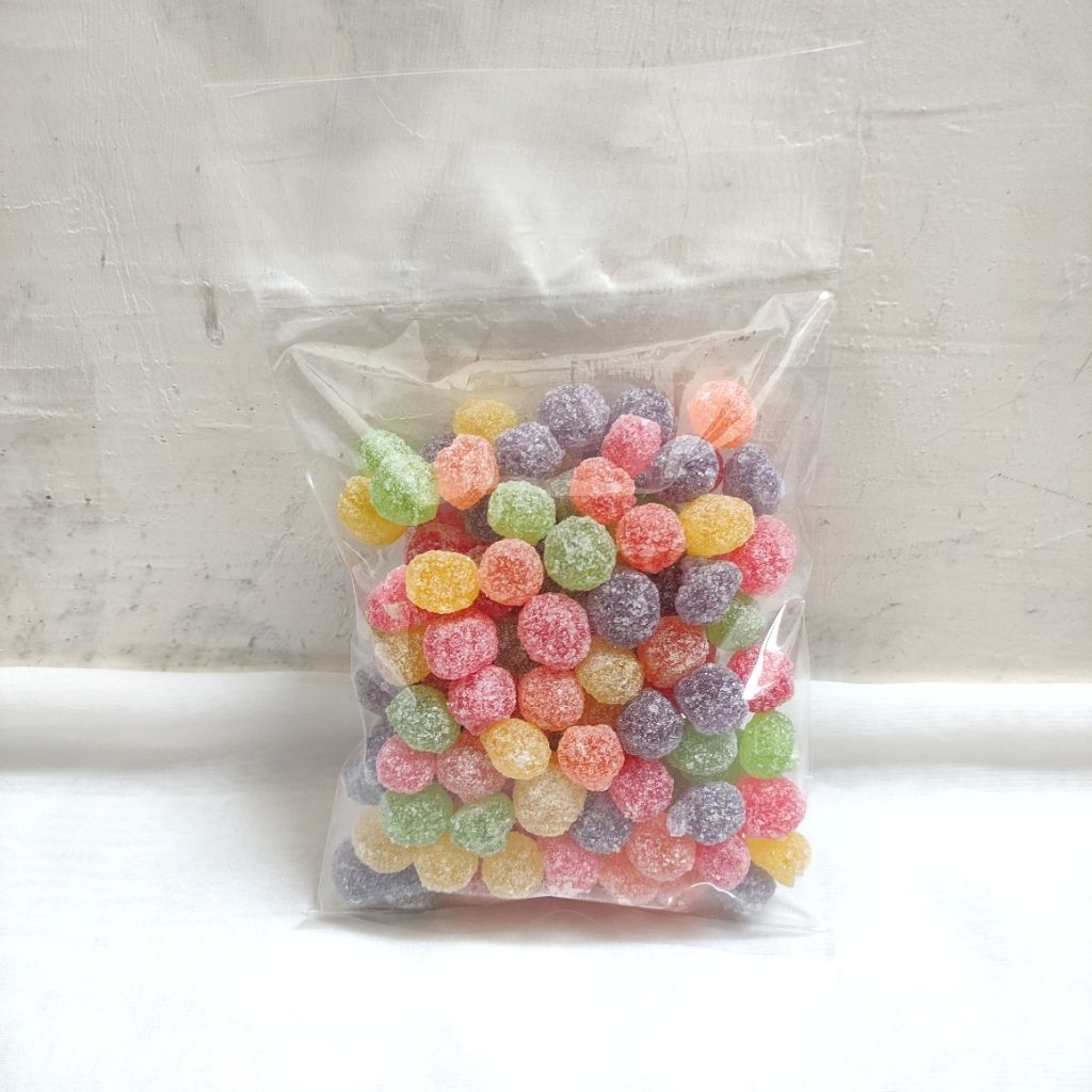 Permen Mix Rasa Buah Kemasan 250gr // Permen Warna Warni Candy