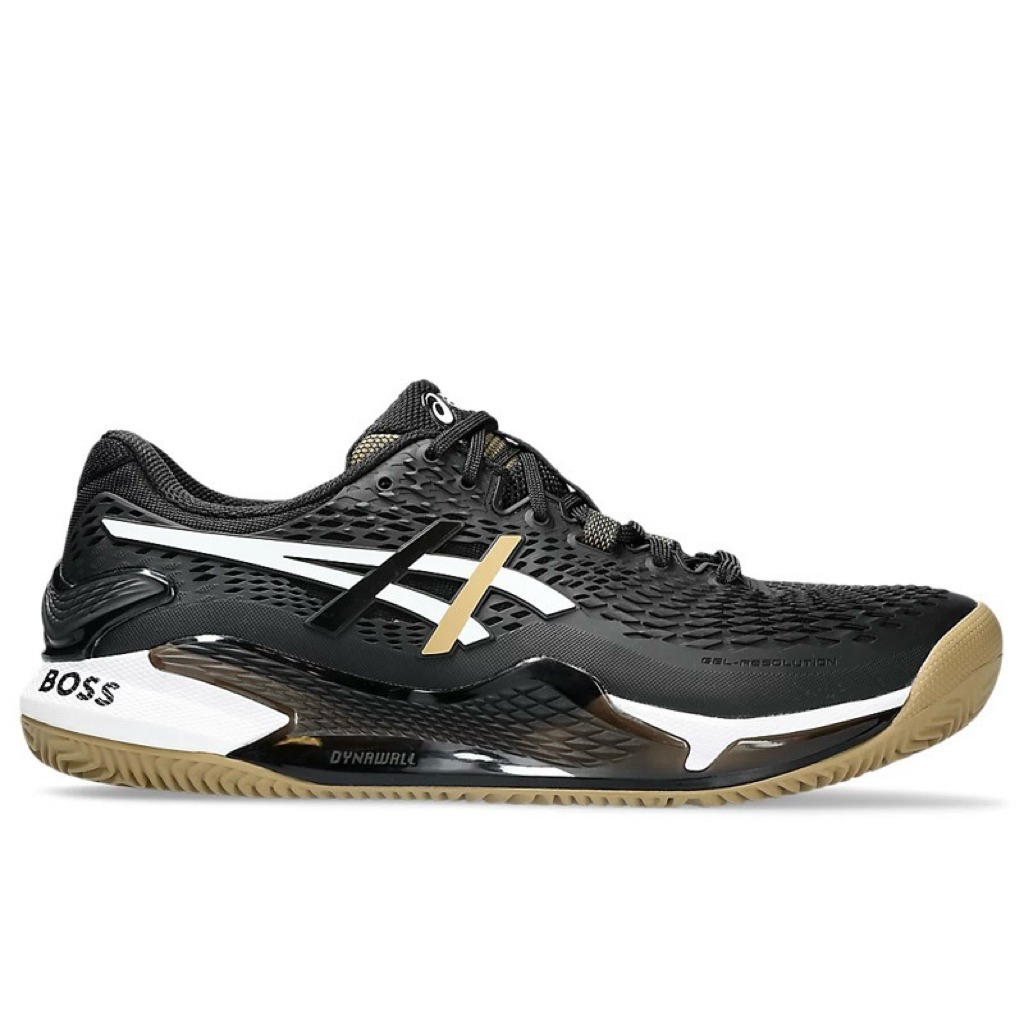 Sepatu Tenis/Padel Pria Hugo Boss X Gel Resolution 9 Black