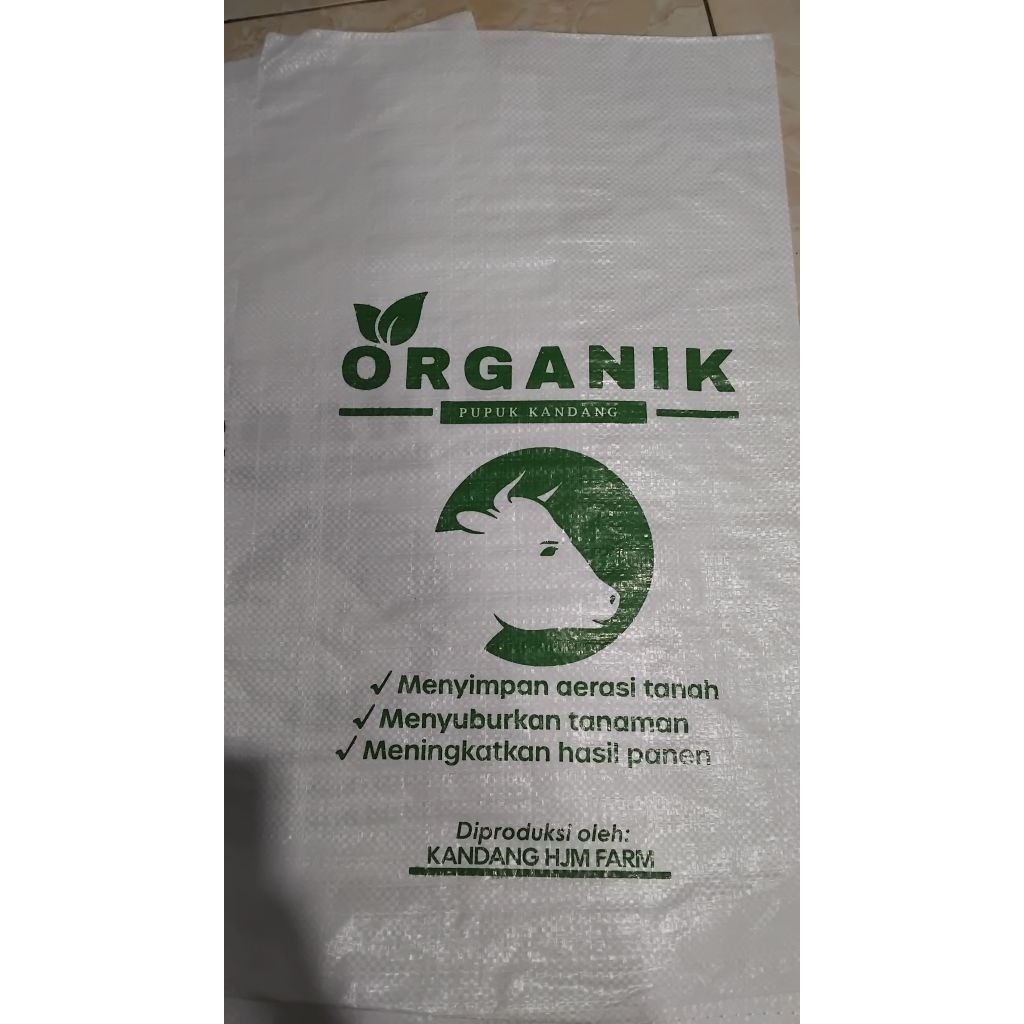 Karung Beras 5 Kg Putih Custom Sablon 1 Warna – Free Desain