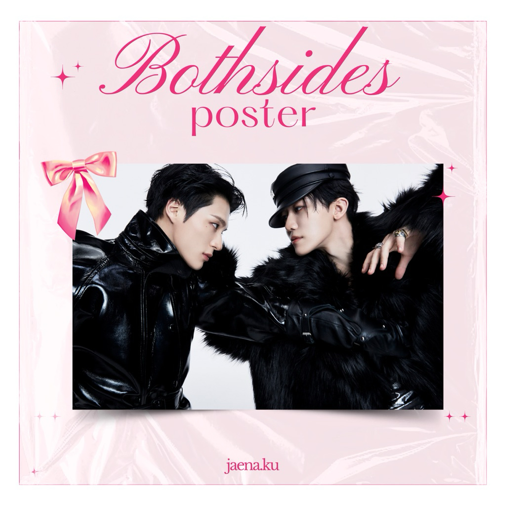 POSTER JNJM BOTHSIDES JENO JAEMIN NCT DREAM A3+ A4 JAENAKU