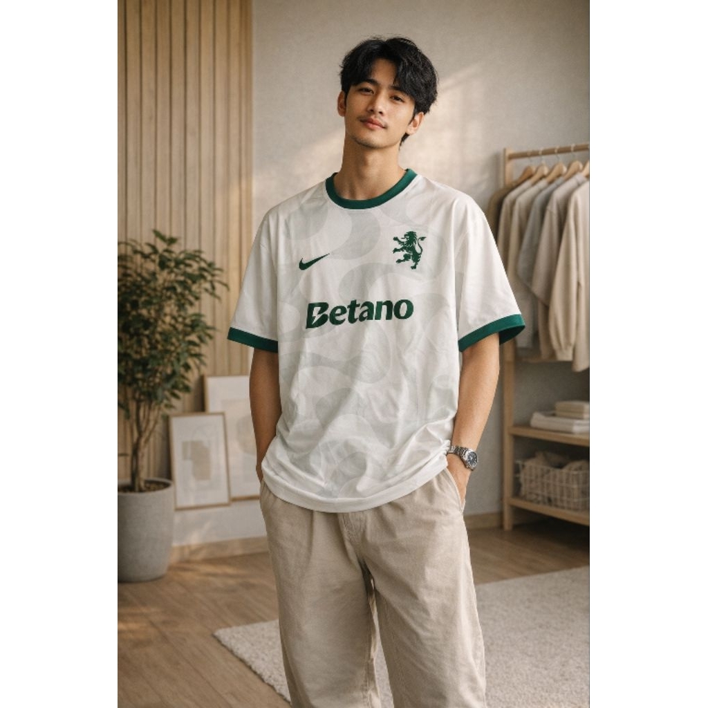 Jersey Bola Sporting Lisbon Away 25/26 Grade Ori AAA++ Quality