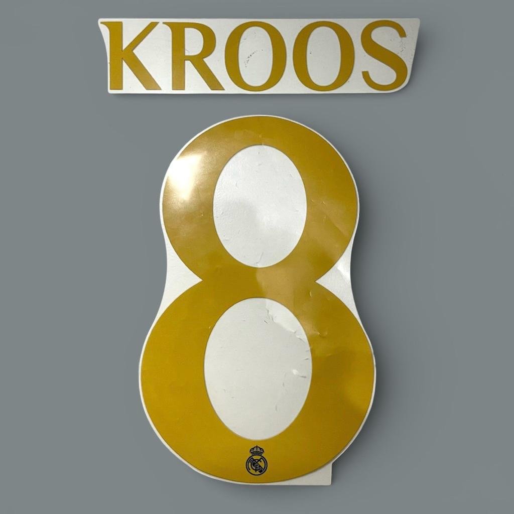 Nameset Original Real Madrid Away & Third 2023/2024 Kroos