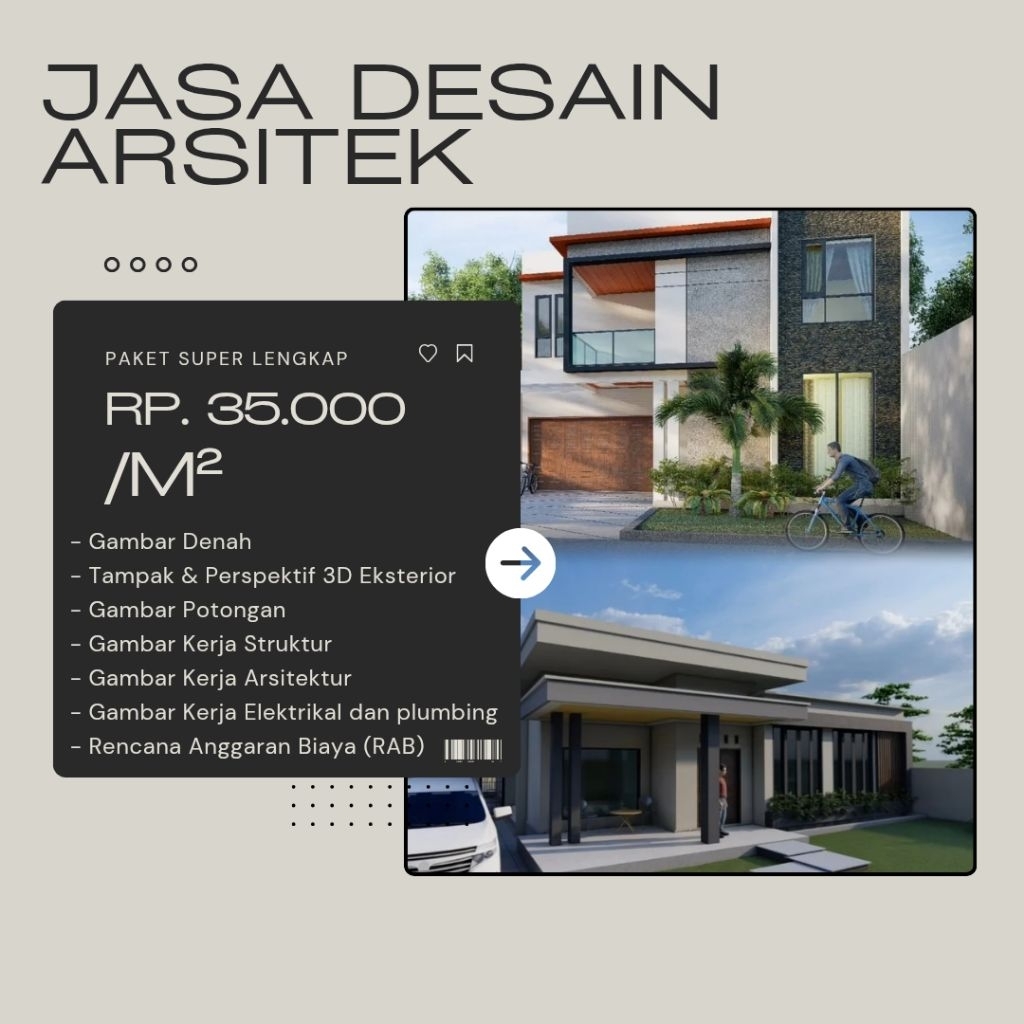 JASA DESAIN RUMAH DAN RAB