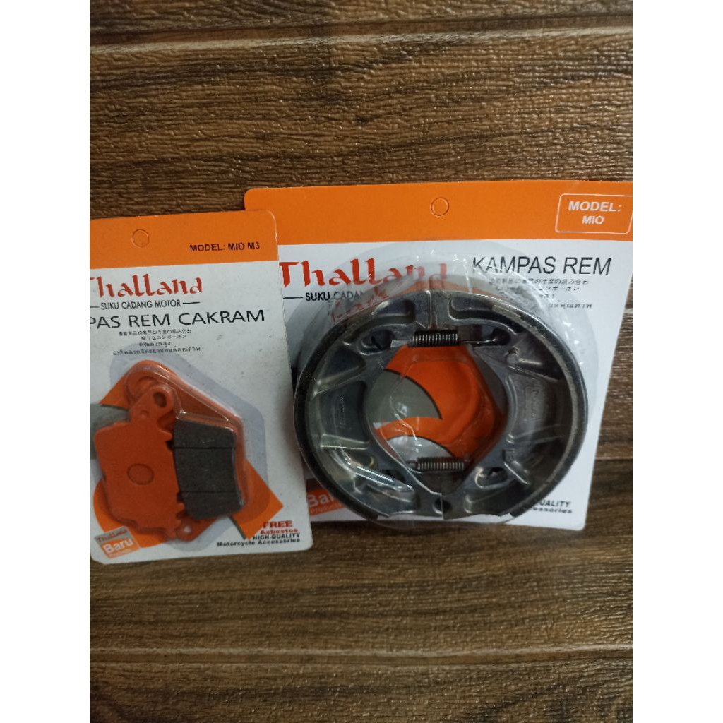 KAMPAS REM MIO M3 KAMPAS REM DEPAN+BELAKANG MIO M3 THALLAND