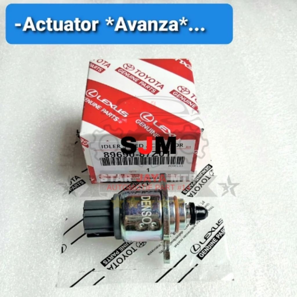 ACTUATOR IDLER SPEED ISC ORI. AVANZA/ RUSH/ VELOZ/ XENIA/ TERRIOS