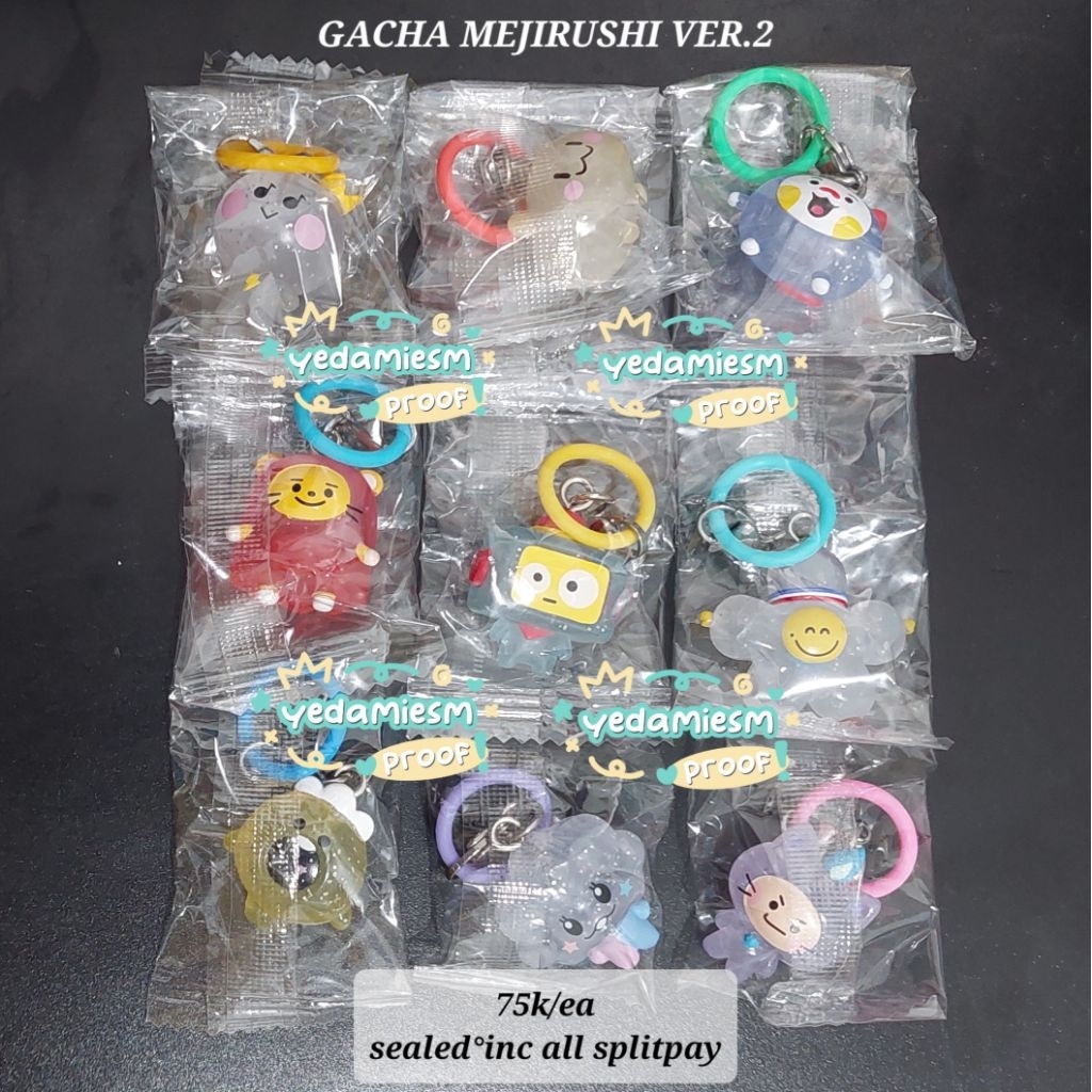 [READY STOCK INA SIAP KIRIM] OFFICIAL JAPAN TREASURE TRUZ GACHA MEJIRUSHI VERSION 2 HIKUN LAWOO RURU