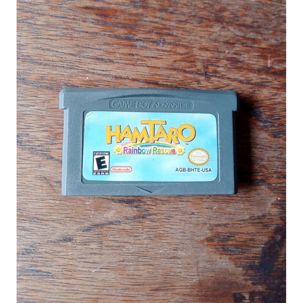 kaset game boy hamtaro sekomd