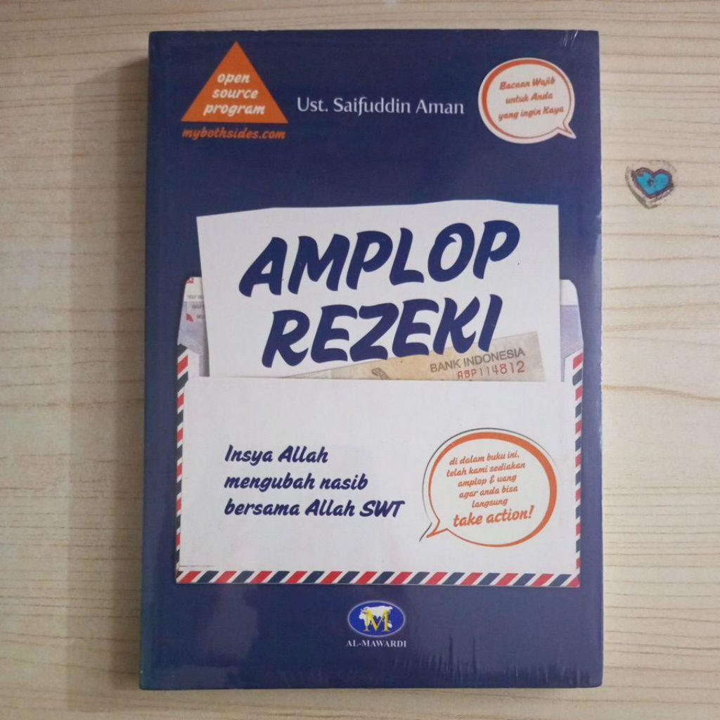 BUKU AMPLOP REZEKI OLEH UST SAIFUDDIN AMAN SEGEL