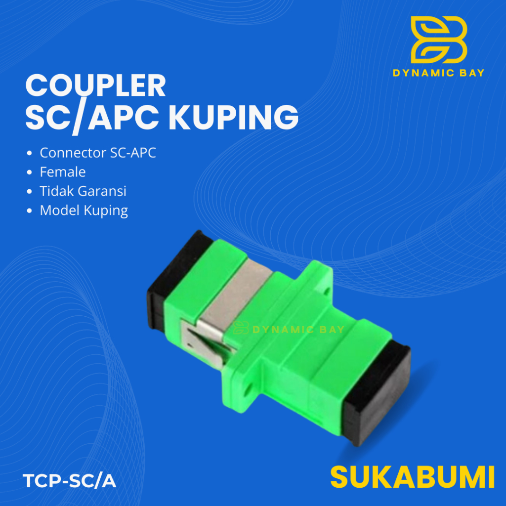 SC/APC Female to SC/APC Female Adapter | SC/APC F-SC/APC F FO Coupler