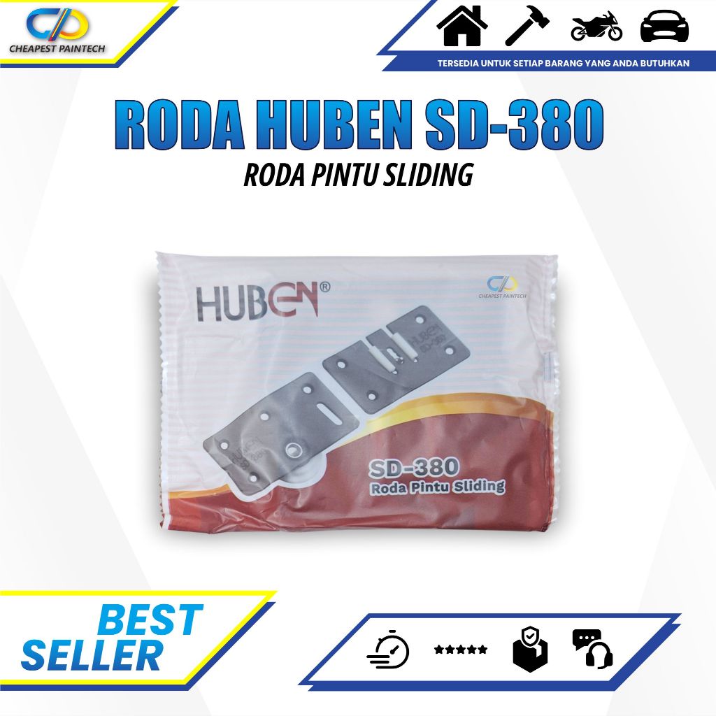 (Huben) Roda Lemari Sliding Roda Pintu Lemari SD 380