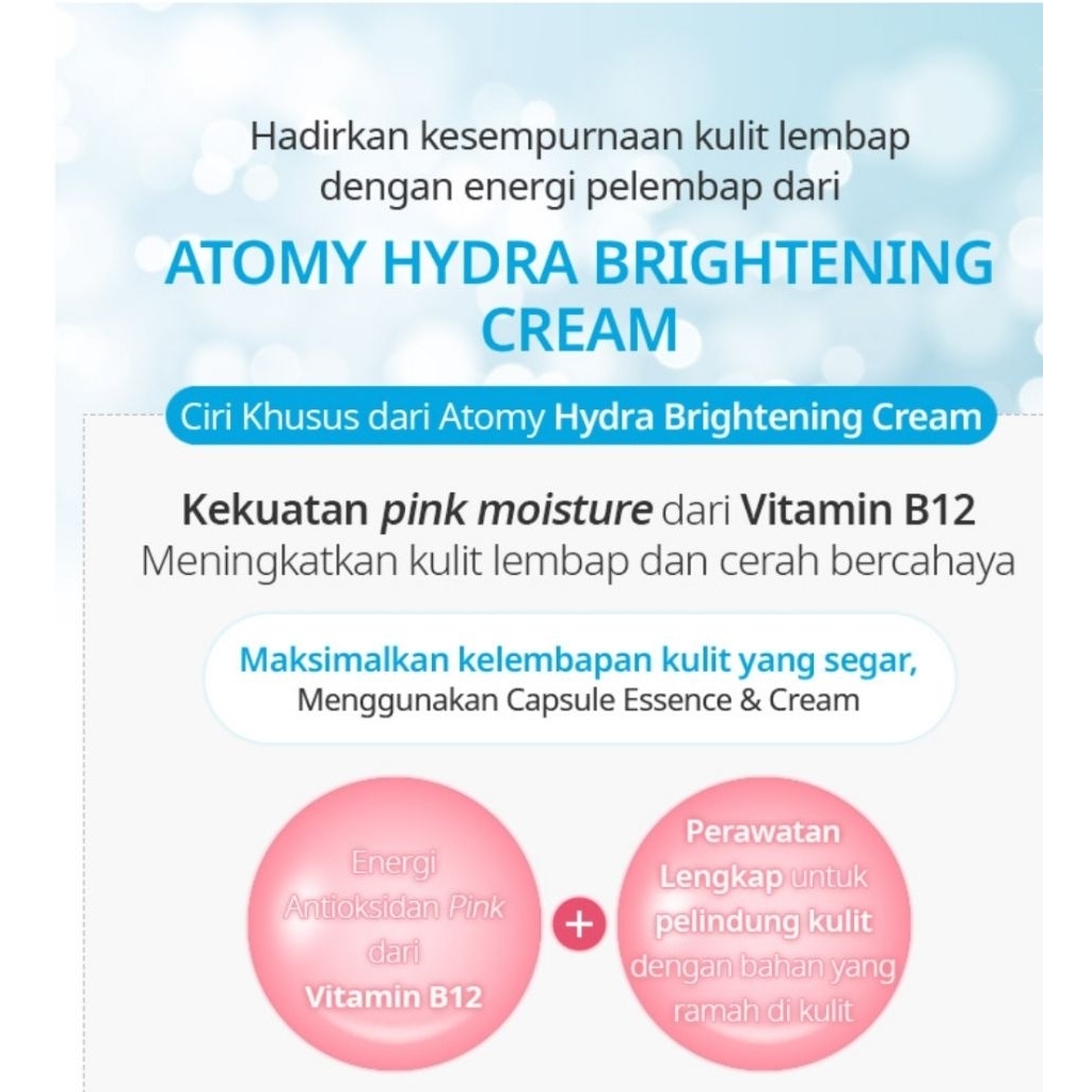Atomy Hydra Brightening Cream