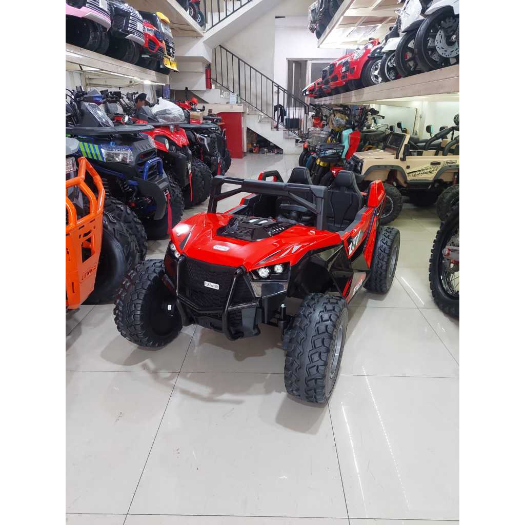 MOBIL AKI JEEP YUKITA 1928 BUGGY 24VOLT (BISA UNTUK DEWASA)