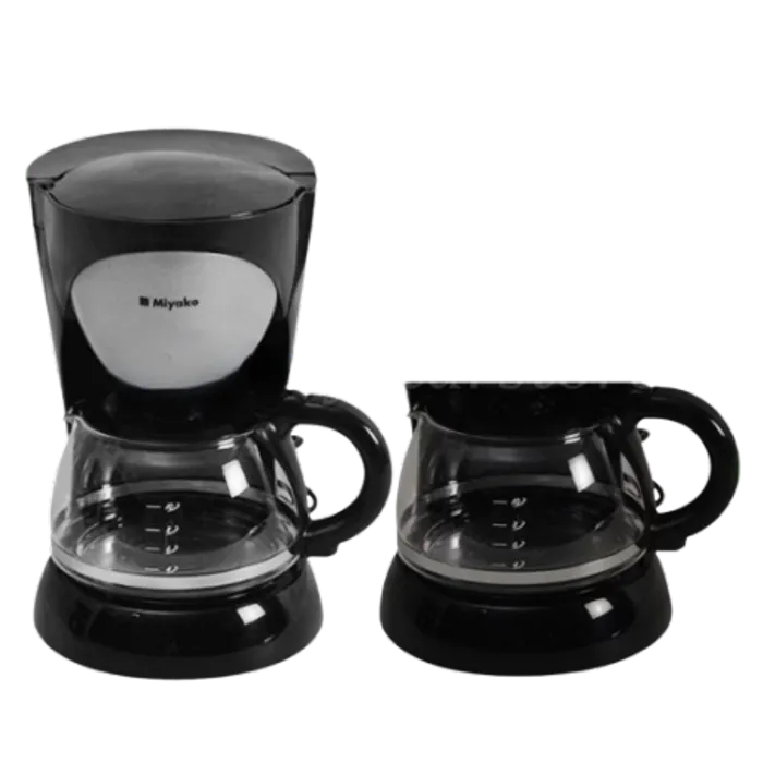 MIYAKO Coffee Maker CM-127 Minimalis Hitam 8 Cangkir 395W Daya Besar