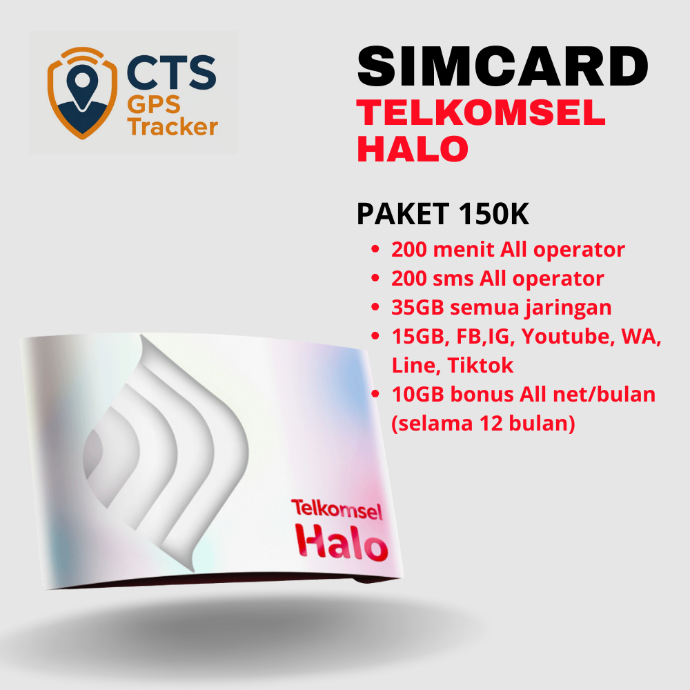 SIMCARD KARTU TELKOMSEL SIMPATI HALO 150K