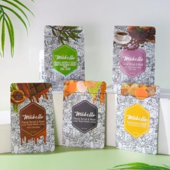 LACIKOSME MABELLO MASKER WAJAH SACHET - MASKER WAJAH ALAMI