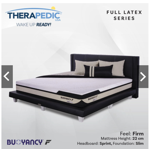 Springbed Therapedic Bouyancy F | Kasur Therapedic