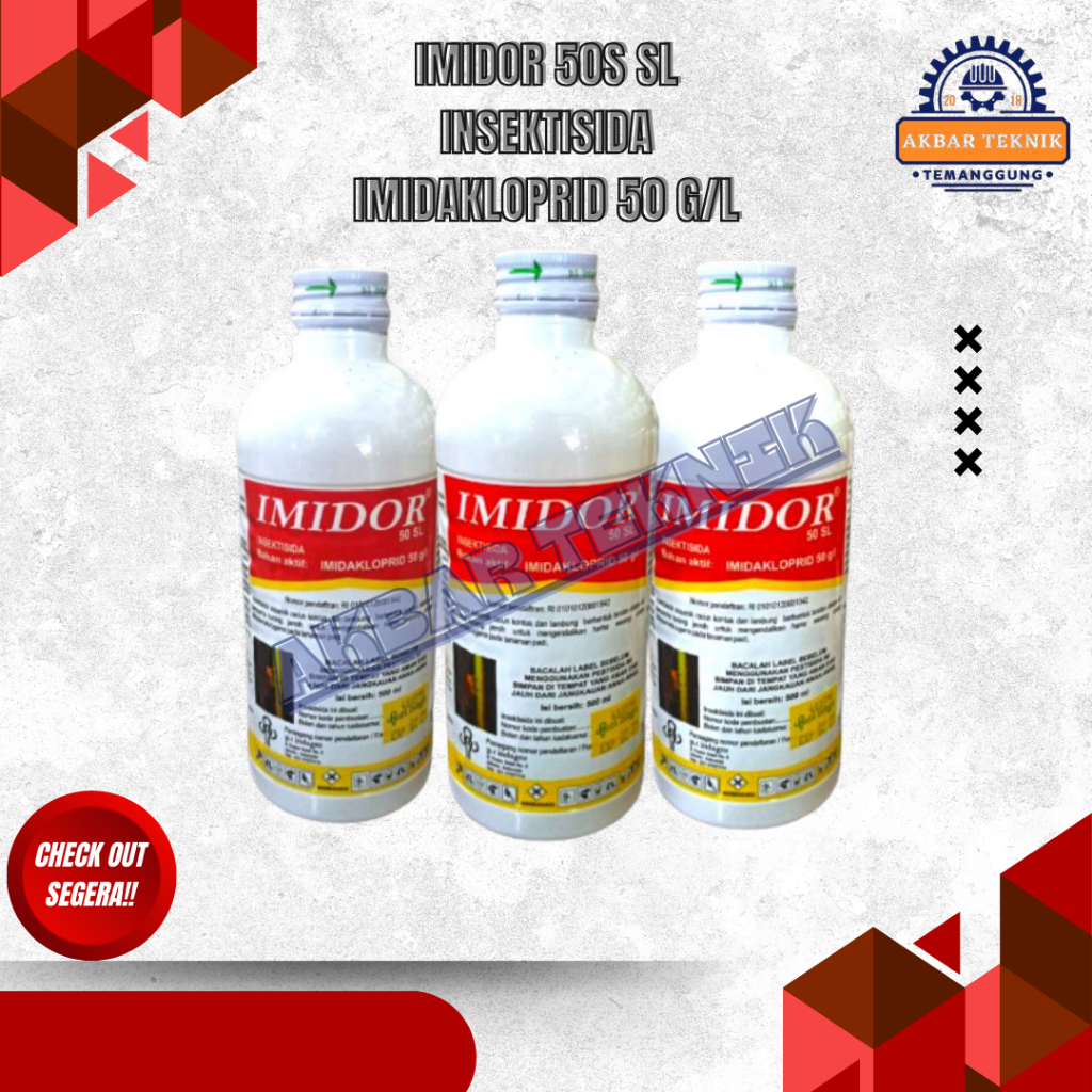 INSEKTISIDA IMIDOR 50 SL 500 ML PENGENDALI WERENG CABUK IMIDAKLOPRID