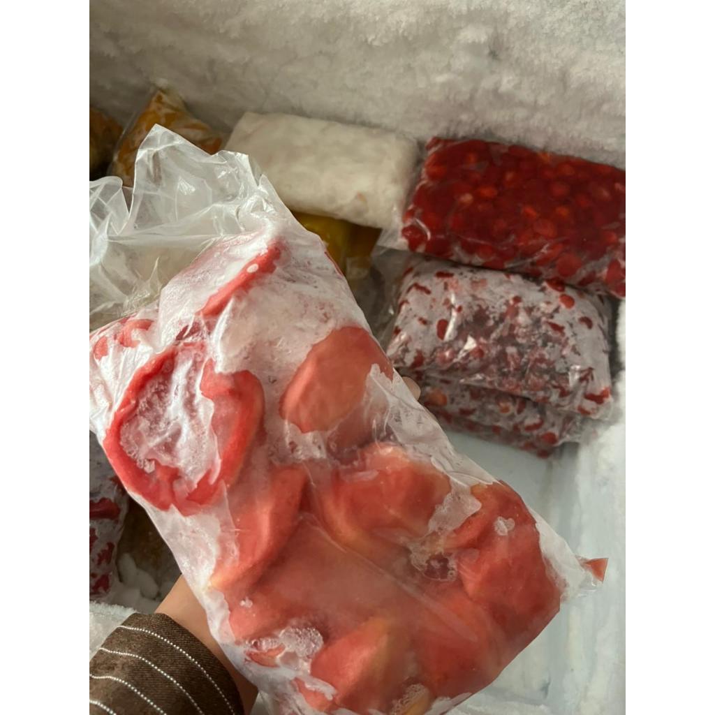 Jambu merah beku, jambu merah frozen 1kg, jambu beku