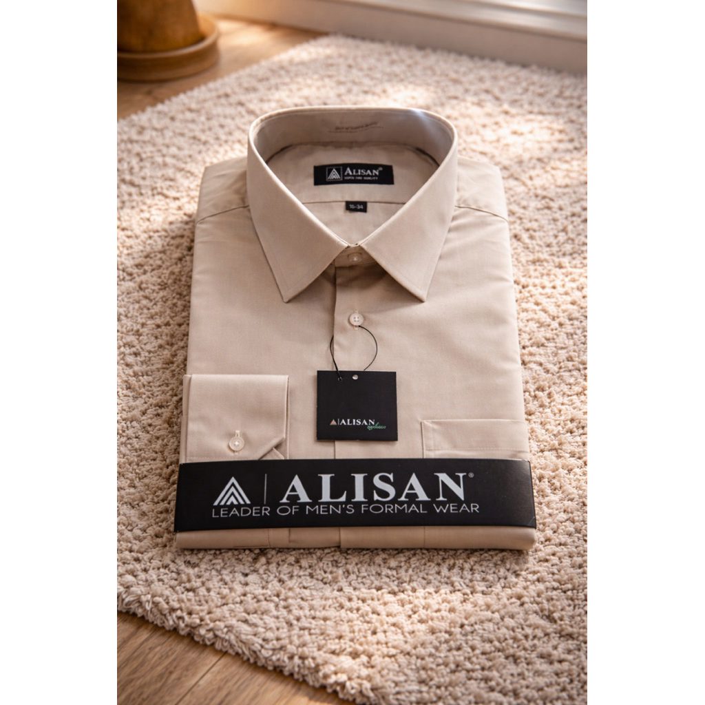 ALISAN Executive Premium Formal Shirt – Kemeja Pria Lengan Panjang Original
